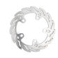 Moto-Master Flame Series Fixed Rotor For Indian FTR 1200 2019-2024 Silver 110908
