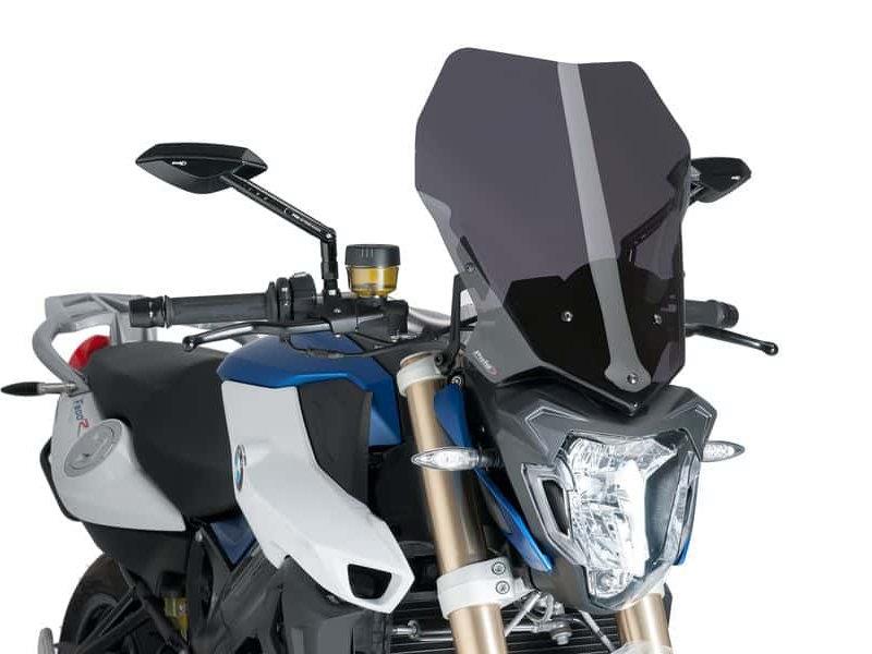 PUIG New Generation Touring Screen Dark Smoke for BMW F800 R 15-19 8187F