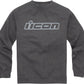 Icon Crewneck Og Slant Charcoal