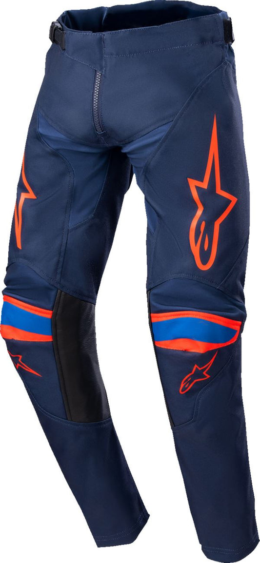 Alpinestars Youth Racer Narin Pants Blue Orange