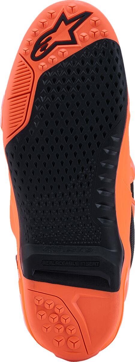 ALPINESTARS Tech 10 Supervented Boots ORG FL/BLK/WHT 2025 Model