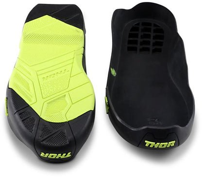 THOR Radial MX Motorcross Boots Replacement Outsoles Black/Yellow