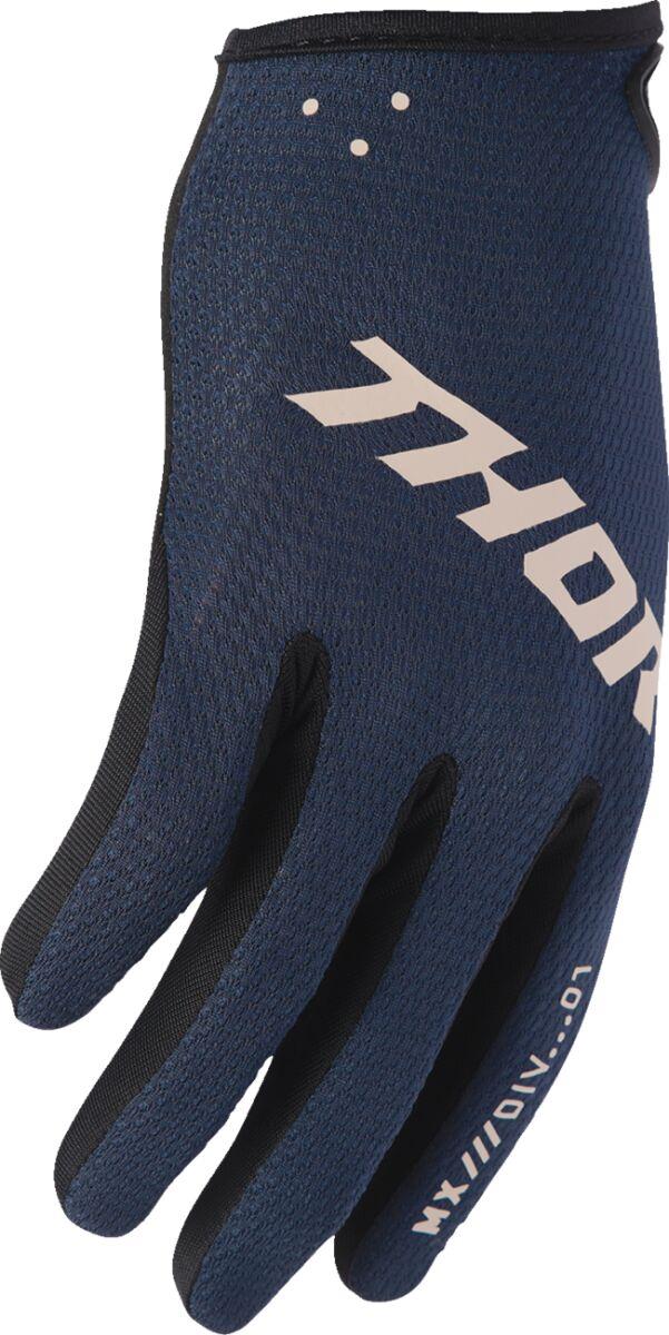 THOR Women's Ridemode Static Gloves Blue