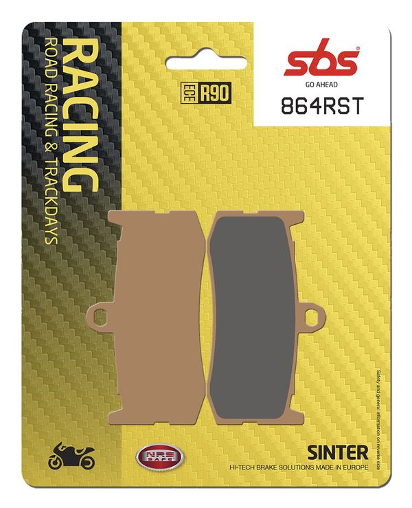 Sbs RST Brake Pads For Triumph Daytona 675 2009-2016 Sintered Metal Set 864RST