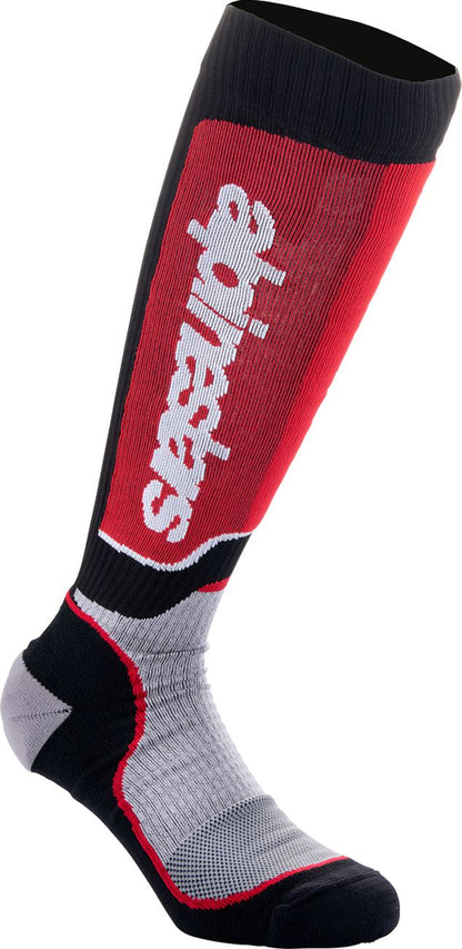 Alpinestars Mx Plus Socks Red White Black