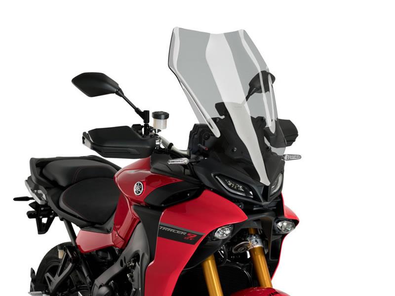 PUIG Touring Screen Light Smoke for Yamaha Tracer 9/GT/GT Plus/900/900GT 18-24 3762H