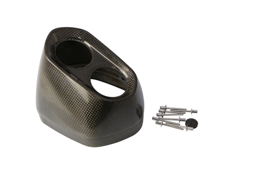 Akrapovic End Cap Black CF V-EC168