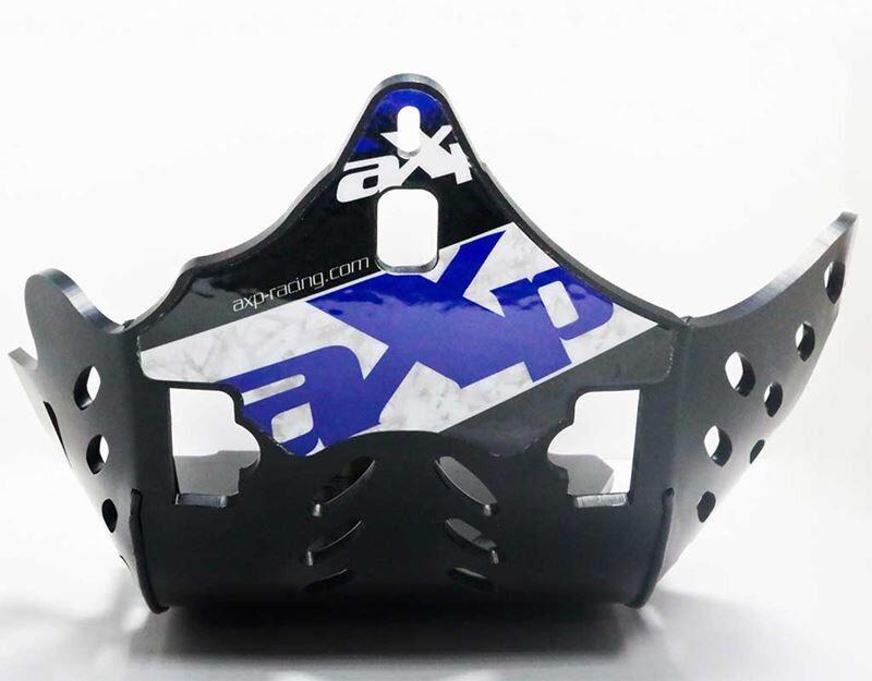 AXP Racing Skid Plate For Yamaha WR 250 F 2007-2010 6mm HDPE Black AX6078