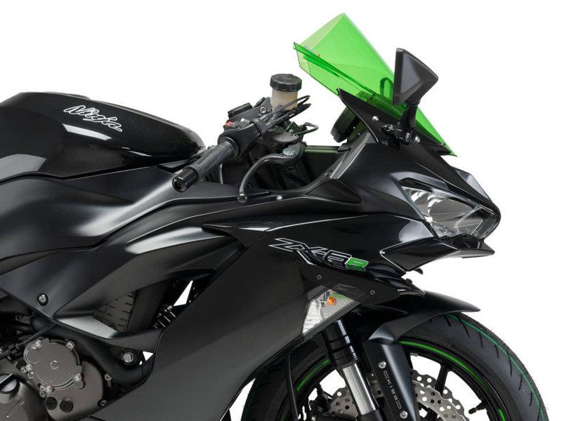 PUIG Sport Downforce Spoilers Red for Kawasaki ZX-6R 636 18-23 3176R