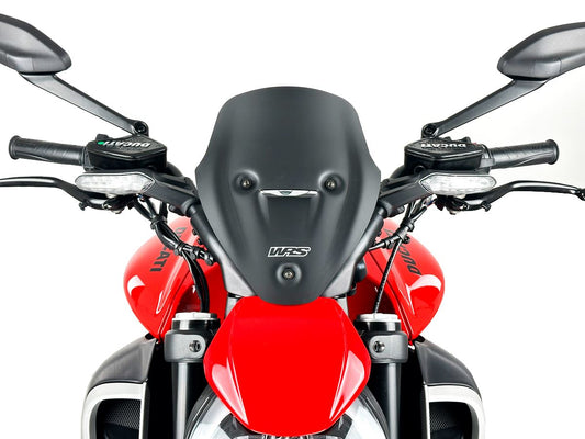 WRS Windscreen Sport Ducati Diavel V4 Matt Black Du030no