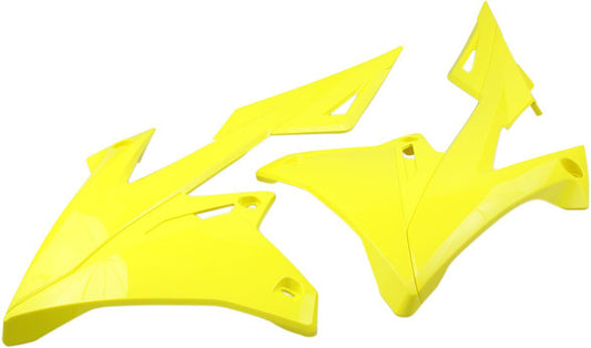 UFO RADIATOR COVERS SUZUKI YELLOW SU04941-102