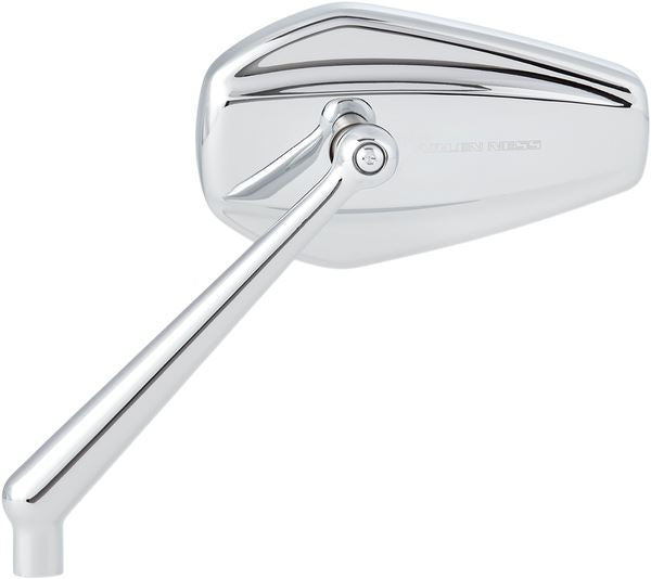 Arlen Ness Mini Stocker Forged Mirror Chrome Aluminum Screw-In Left 13-157