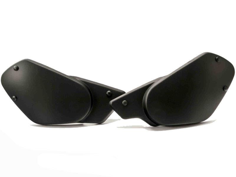 PUIG Retro Side Panels w/ Sticker Set Matt Black for Yamaha XSR 900 16-19 8563J