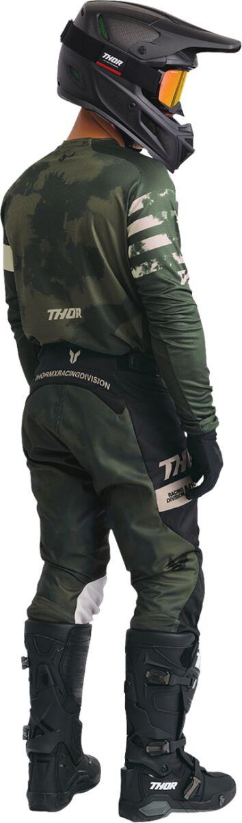 THOR Launchmode Bleach Pants Green/Black