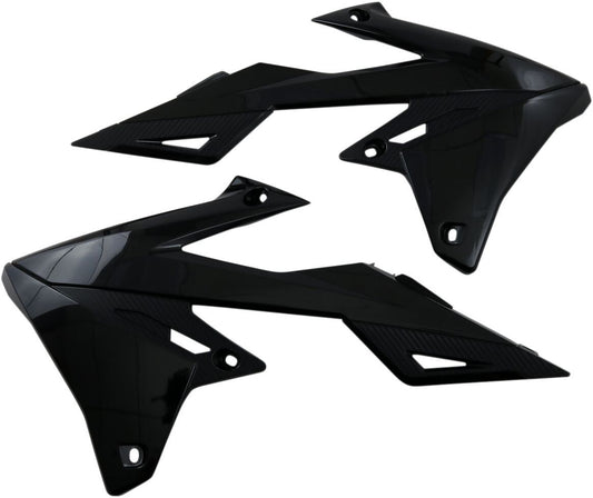 UFO RADIATOR COVERS SUZUKI BLACK SU04941-001