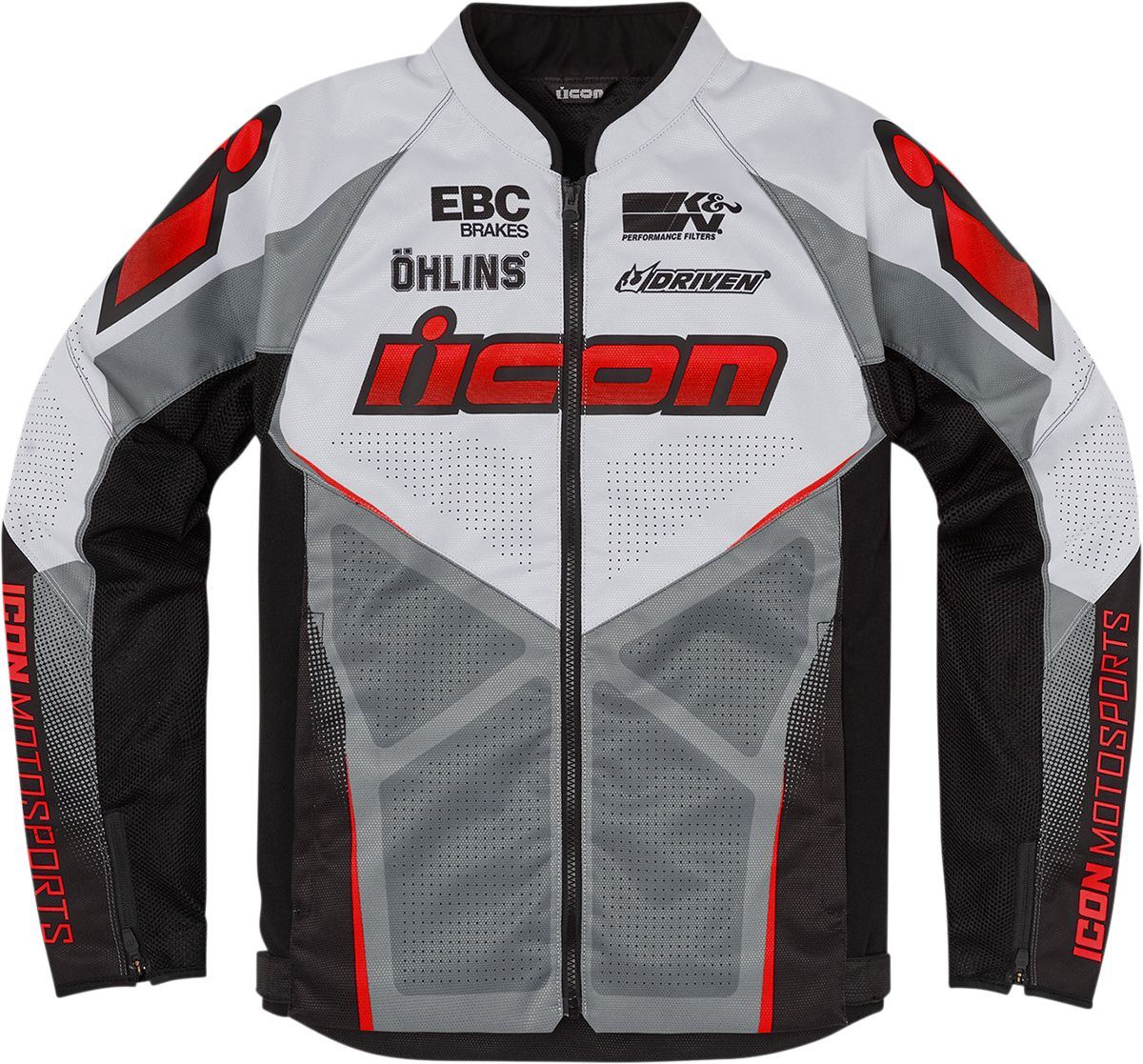 Icon Hooligan Ultrabolt Motorcycle Jacket Red