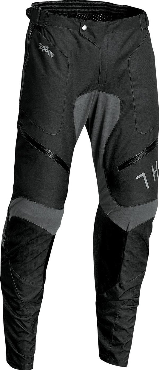 THOR Terrain In-the-Boot MX Motorcross Pants Black 2023 Model