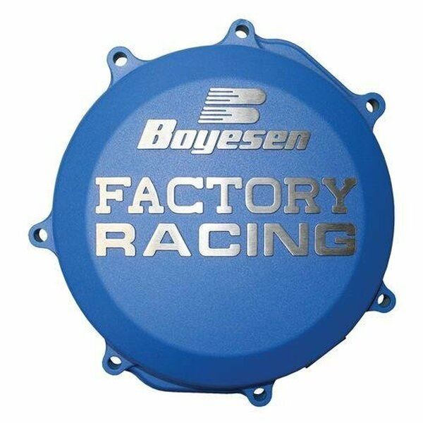 Boyesen Factory Clutch Cover For Husqvarna TC 250 2017-2024 Blue CC-42CL