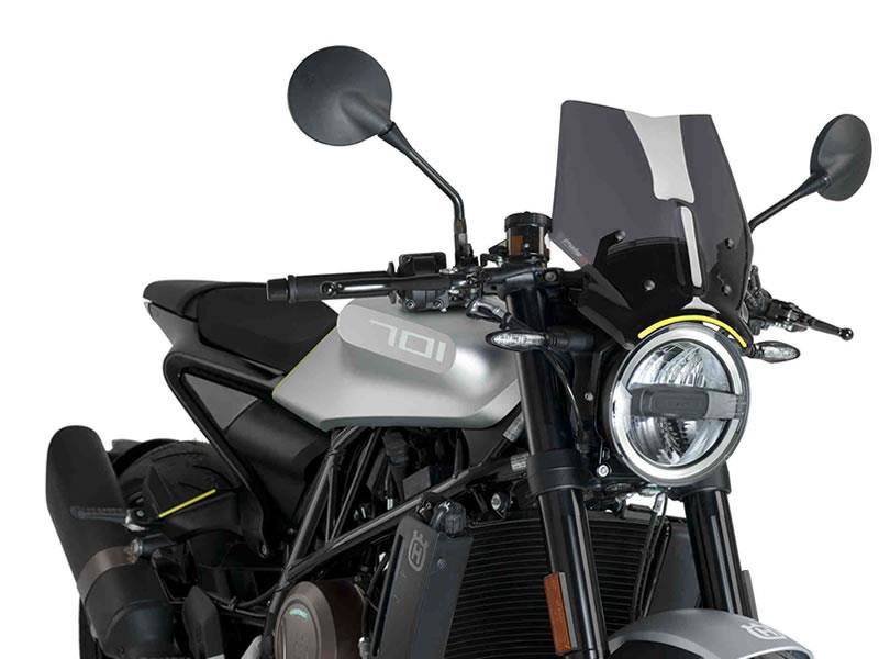 PUIG New Generation Sport Screen Dark Smoke for Husqvarna Vitpilen 701 18-20 9750F