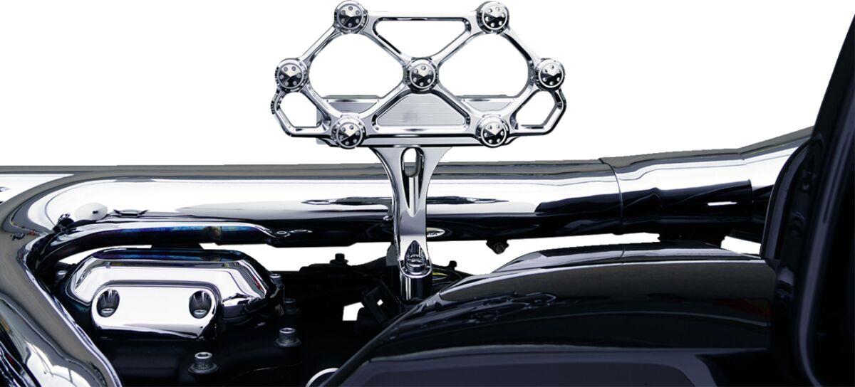 Arlen Ness Diamond Floorboards For Harley Davidson FLHRXS 1868 1983-2024 Chrome 410-059