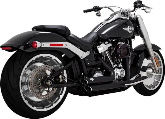 Vance & Hines Shortshots Staggered Exhaust System For Harley Davidson FXBR 1923 18-24 47335