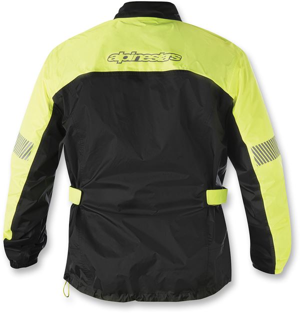 Alpinestars Hurricane Rain Jacket Black White Grey