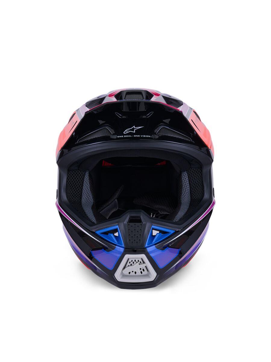 ALPINESTARS SM7 Fuse Helmet BLU/PU/PINK 2025 Model