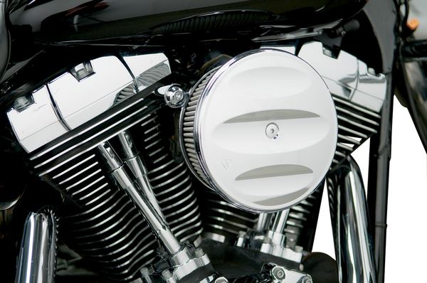 Arlen Ness Big Sucker Stage 1 Outer Cover Chrome Aluminum Silver 18-781