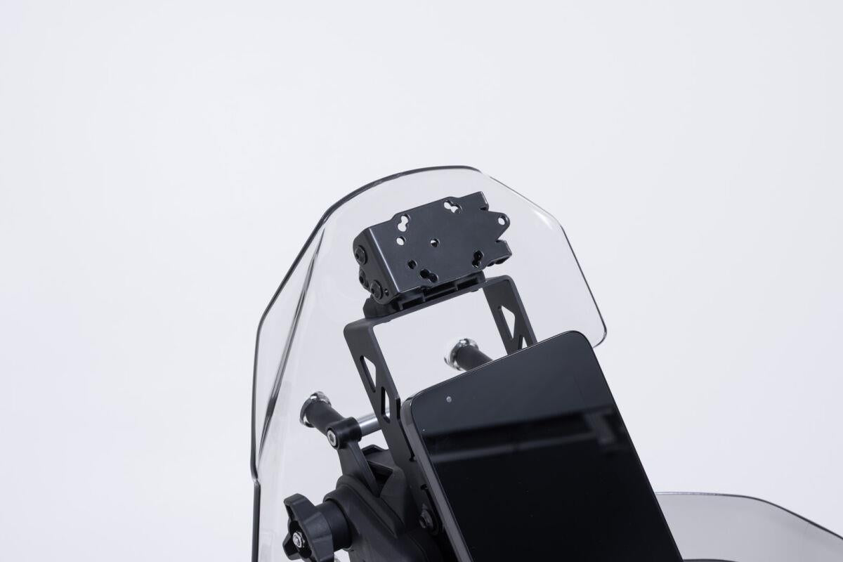 SW-Motech GPS Mount For Cockpit Black SteelGPS.10.057.10000/B