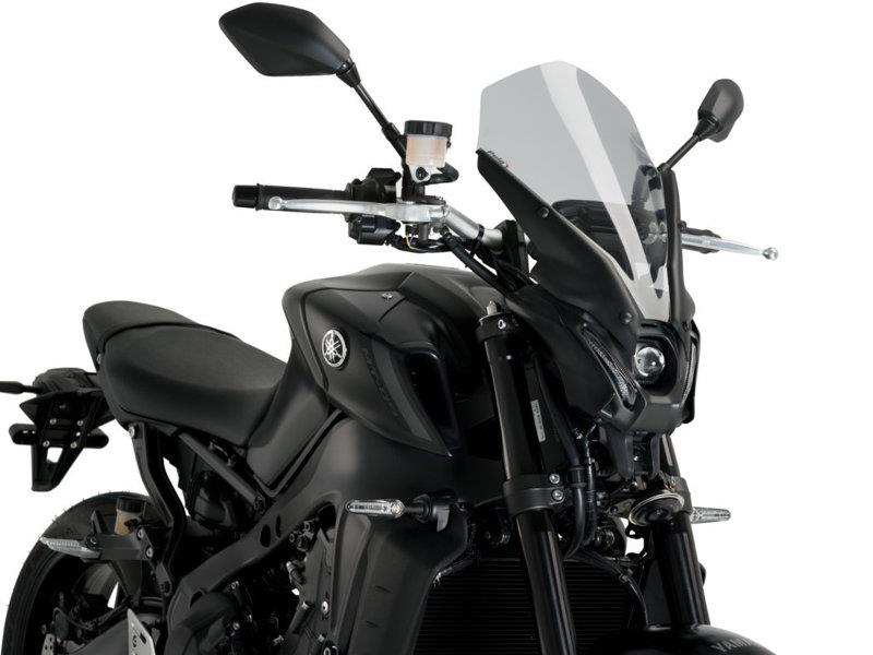 PUIG New Generation Touring Screen Dark Smoke for Yamaha MT-09/SP 21-23 20645F