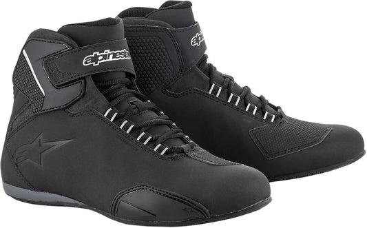 Alpinestars Sektor Waterproof Shoes Black White