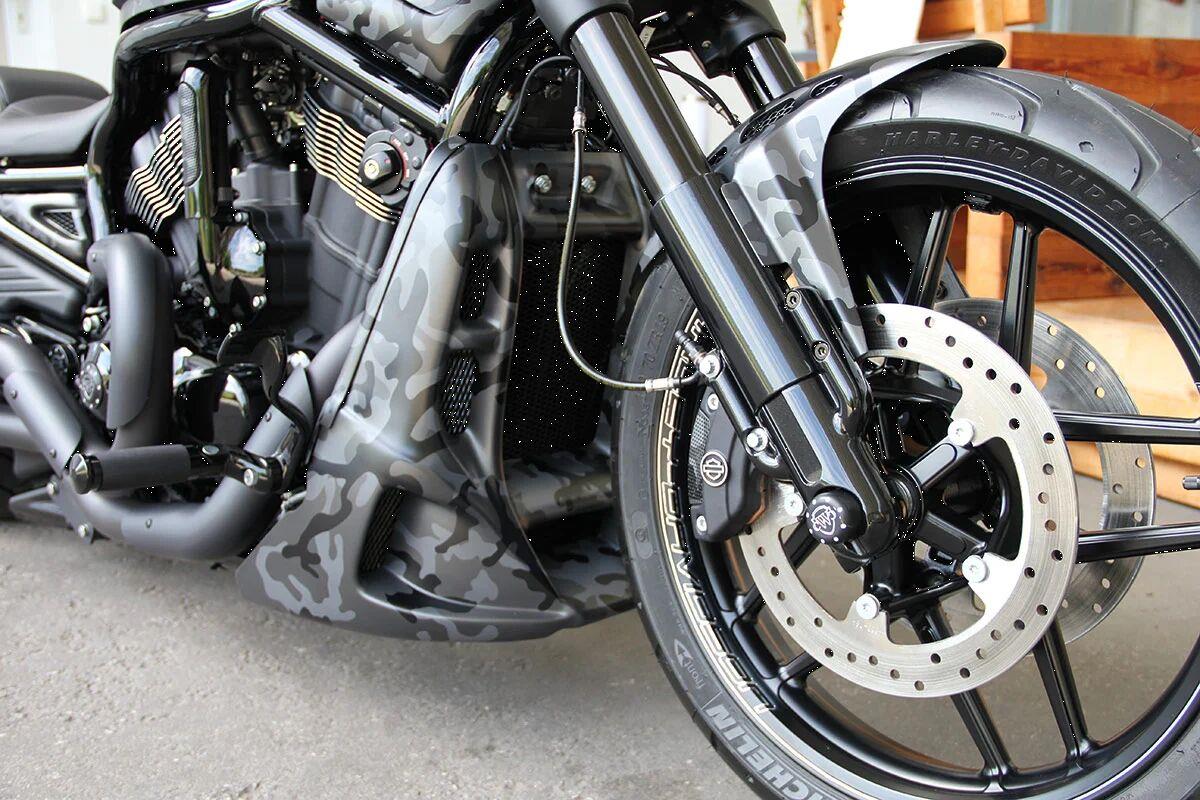 Cult Werk Fork Covers For Harley Davidson VRSCDX 1250 2012-2017 HD-ROD021