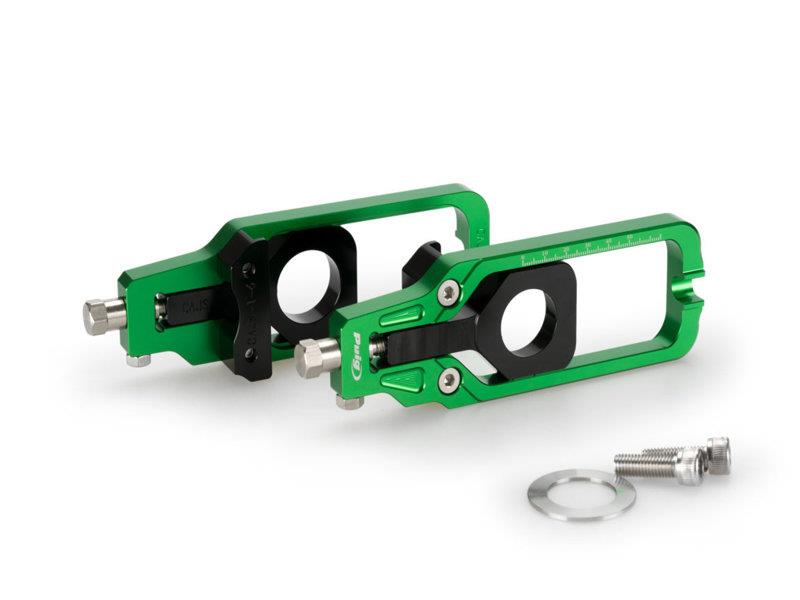 PUIG Chain Tensioner Green for Suzuki GSX R 1000 09-16 20692V