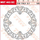 Trw EC Cross Design Brake Rotor For KTM SX 85 17/14 2011-2023 Steel MST463EC