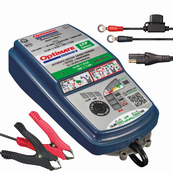 OPTIMATE LITHIUM Select 4S 9A 5S 7A Ampmatic Battery Charger Optimiser Conditioner Maintainer