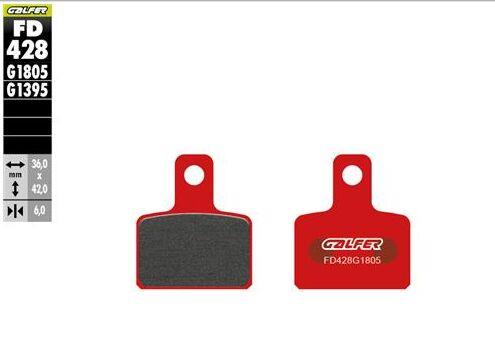 Galfer Semi-Metallic Brake Pads For Beta EVO 300 2009-2025 FD428G1805