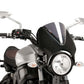 PUIG Retrovision Carbon Look Semi Fairing And Screen 195mm Black for Yamaha XSR 700/900 16-21 9561N