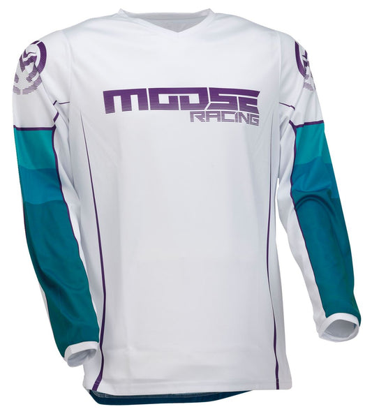 Moose Racing Jersey Qualifier Blue/White 24 Model