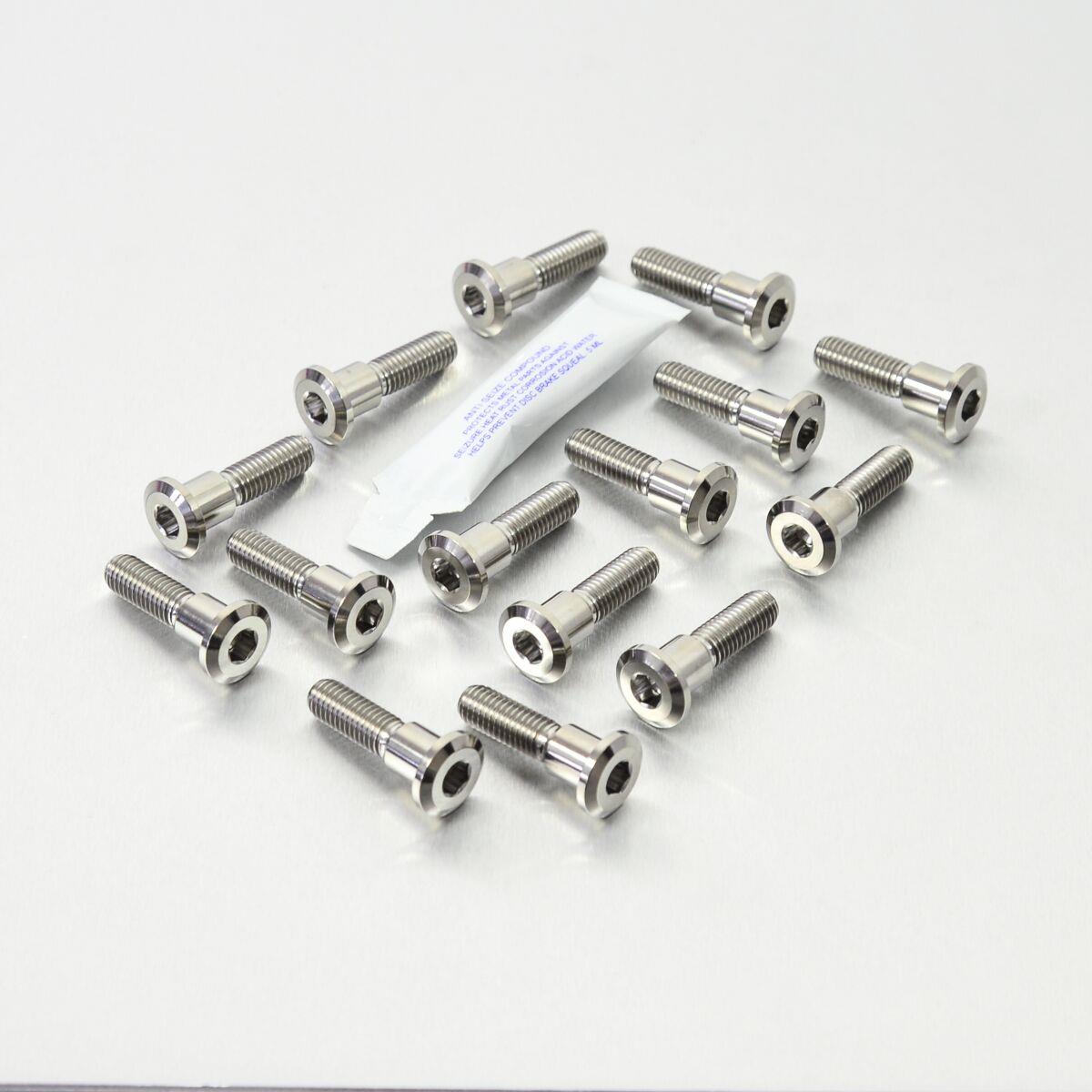 Pro Bolt Brake Rotor Mounting Bolt Kit For Suzuki GSX 1300 R 96-07 TI15DISCGSXR