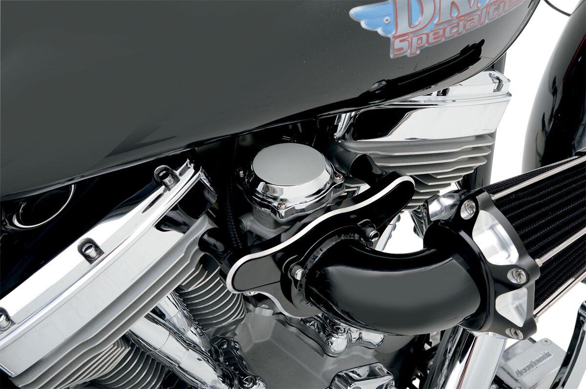 DRAG SPECIALTIES Smooth Chrome Constant Velocity Carburetor Top Cover for Harley Davidson Dyna 88-06 72830