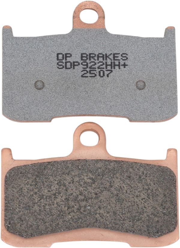 Dp Brakes SDP Sport Sintered Brake Pads For Indian Chieftain 116 02-26 SDP922HH+