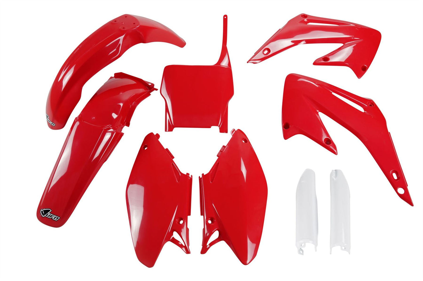 UFO COMPLETE BODY KIT HONDA CR125/250 RED HOKIT103E070