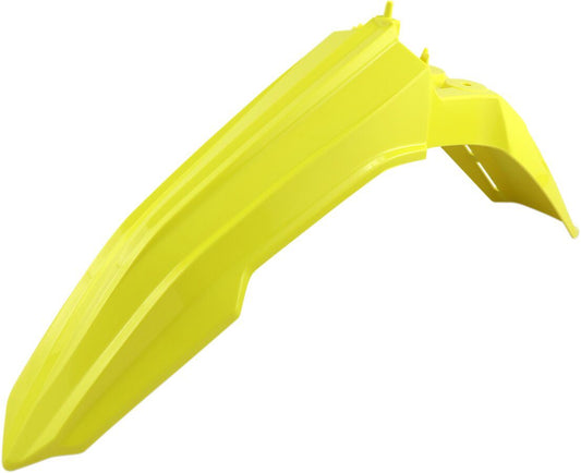 UFO FRONT FENDER SUZUKI YELLOW SU04939-102