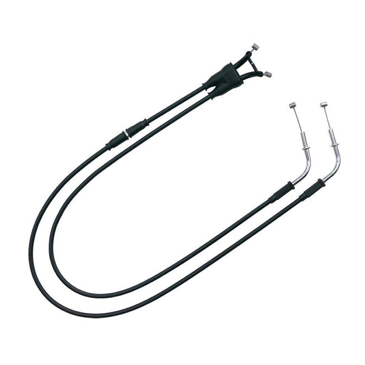 Venhill Throttle Cable For Kawasaki W 800 2011-2020 Black Set K02-4-111-BK