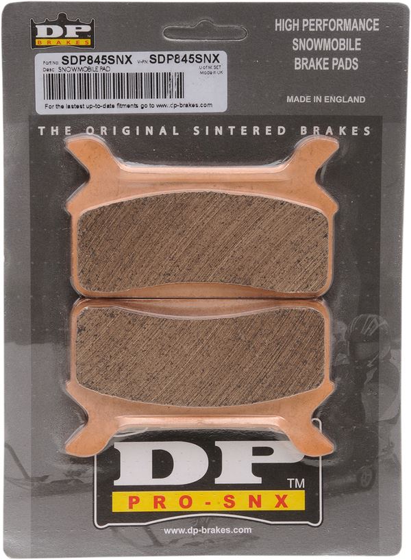 Dp Brakes SDP Pro-SNX Pads For Polaris Widetrak LX 500 1992-2007 SDP845SNX