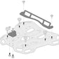 SW MOTECH Adapter Kit Adventure-Rack Black For Shad GPT.00.152.35700/B