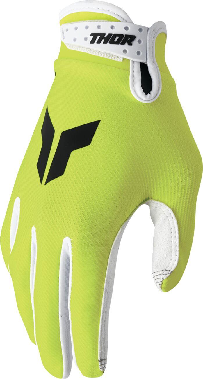 THOR Launchmode Gloves White/Green