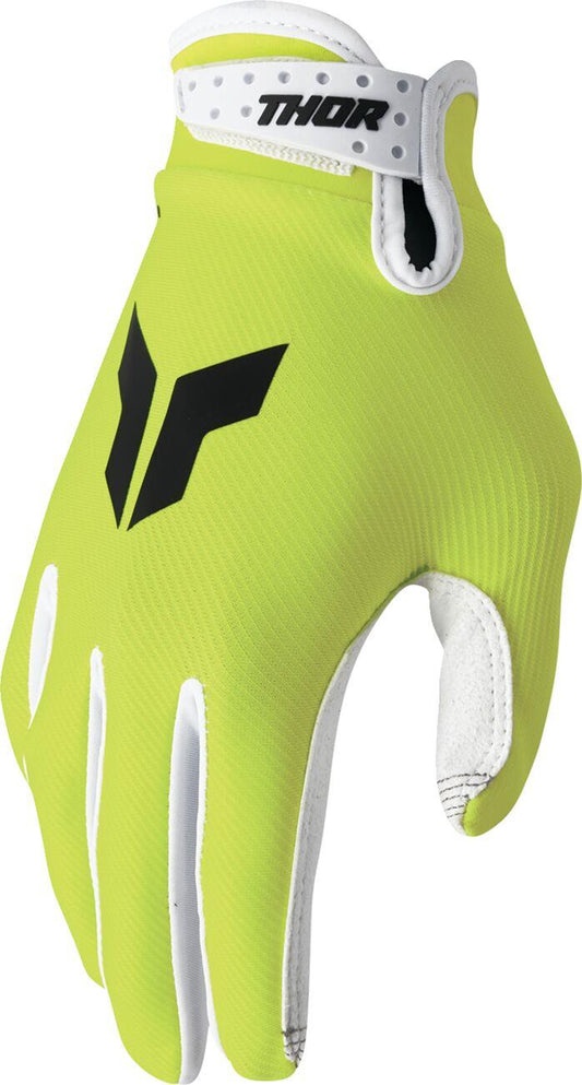 THOR Launchmode Gloves White/Green