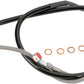 Moose Offroad Braided Brake Line For Yamaha YZ 125 1998-2004 Y01-1-043/P-CL