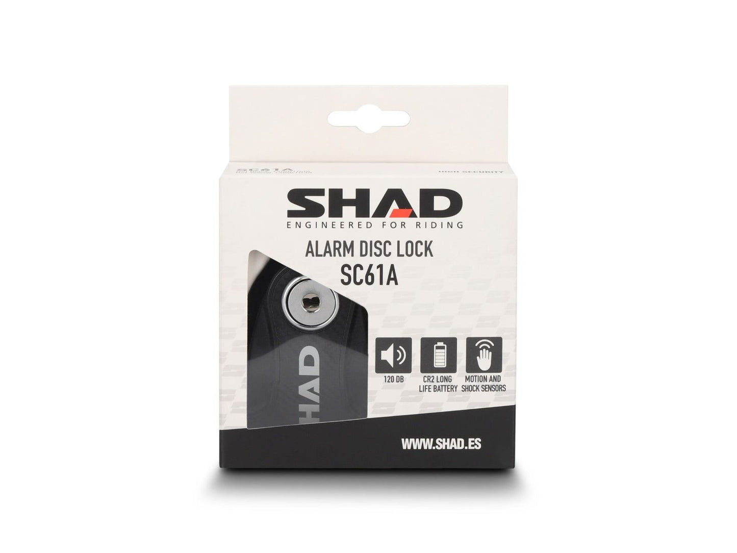 SHAD SC61A DISC LOCK – BLACK C0S6100A
